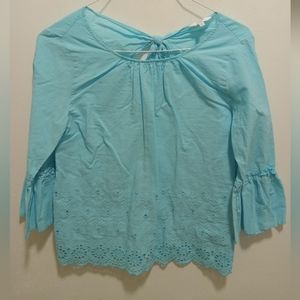 Tie back blouse